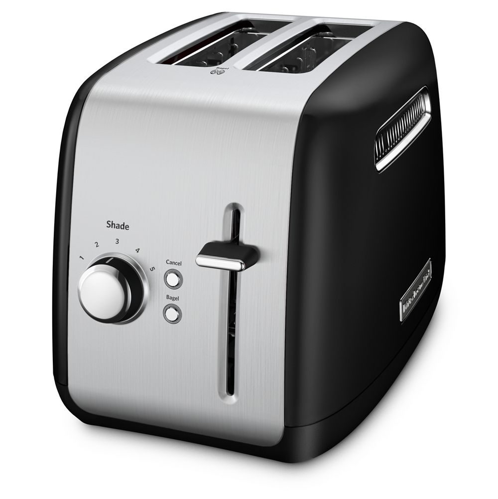 2-Slice Toaster with manual lift lever - Onyx Black | KitchenAid US