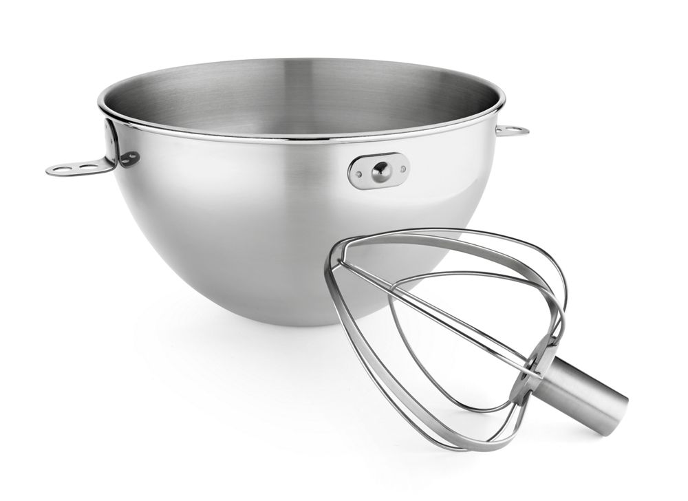 3 Quart Stainless Steel Bowl & Combi-Whip | KitchenAid US