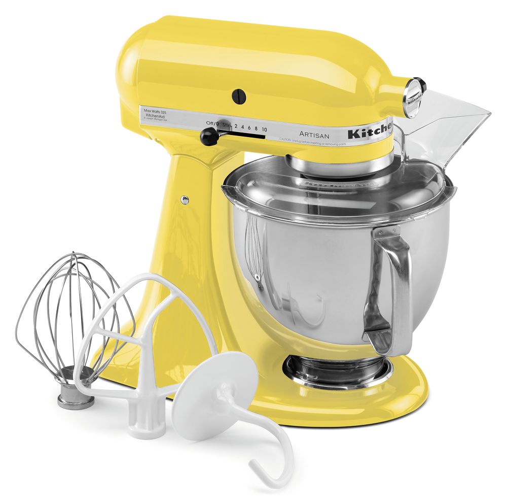 Refurbished Artisan® Series 5 Quart Tilt-Head Stand Mixer - Sunshine Yellow | KitchenAid US