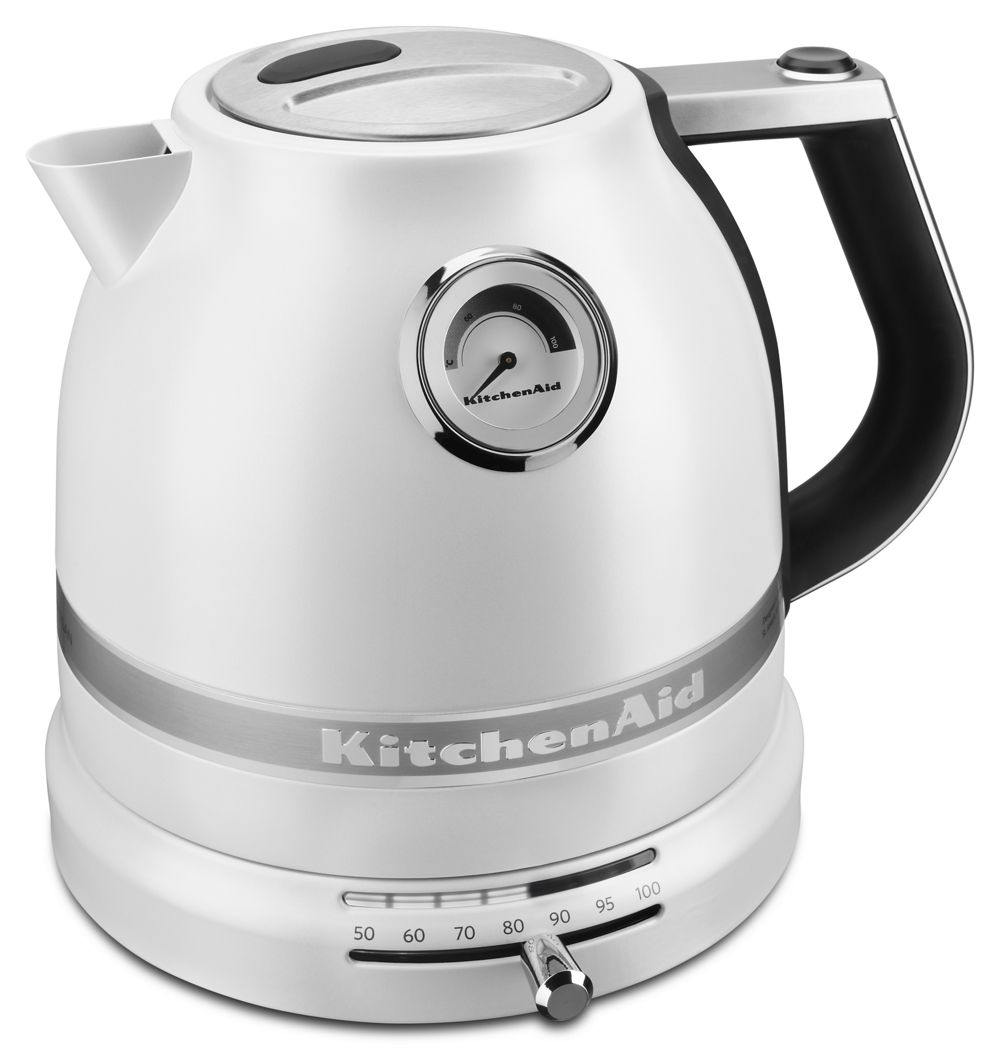 1.5 L Pro Line® Series Electric Kettle - Frosted Pearl White | KitchenAid US
