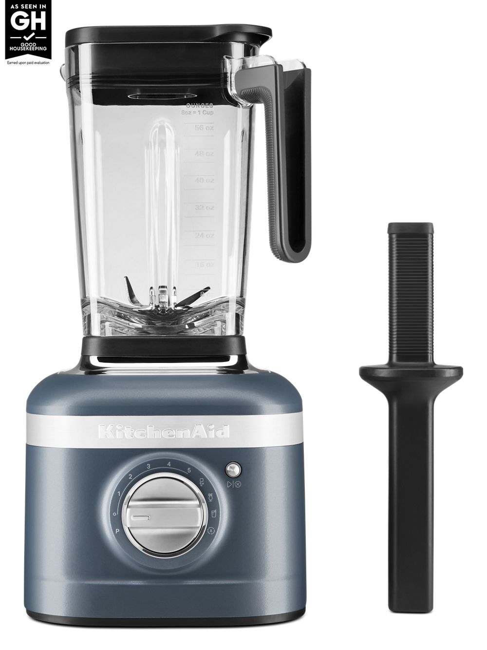 K400 Variable Speed Blender with Tamper - Blue Steel | KitchenAid US