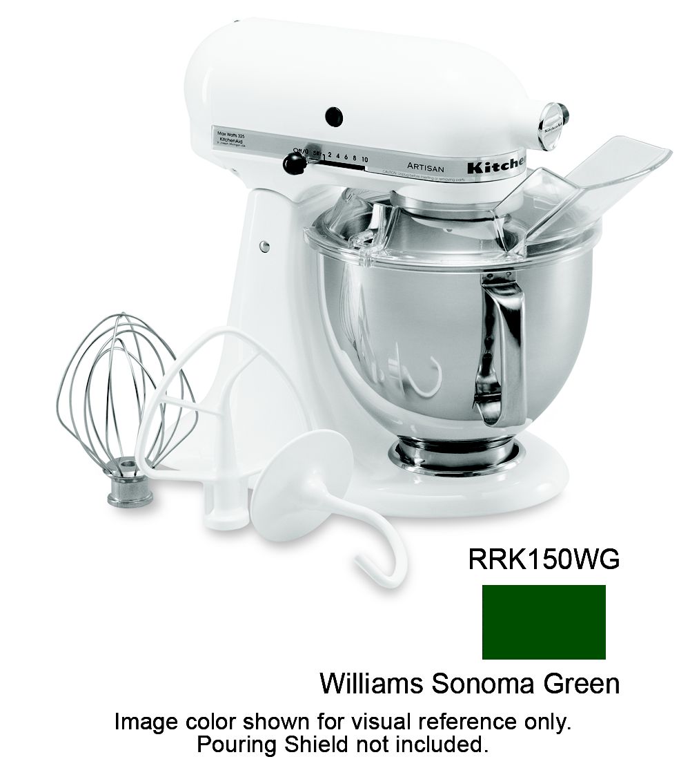 Refurbished Artisan® Series 5 Quart Tilt-Head Stand Mixer - White w/ Gray Accents | KitchenAid US