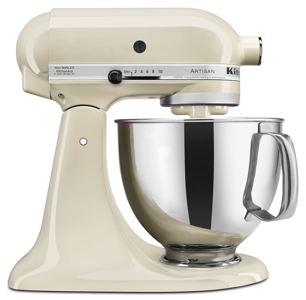 Artisan® Series 5 Quart Tilt-Head Stand Mixer - Almond Cream | KitchenAid US