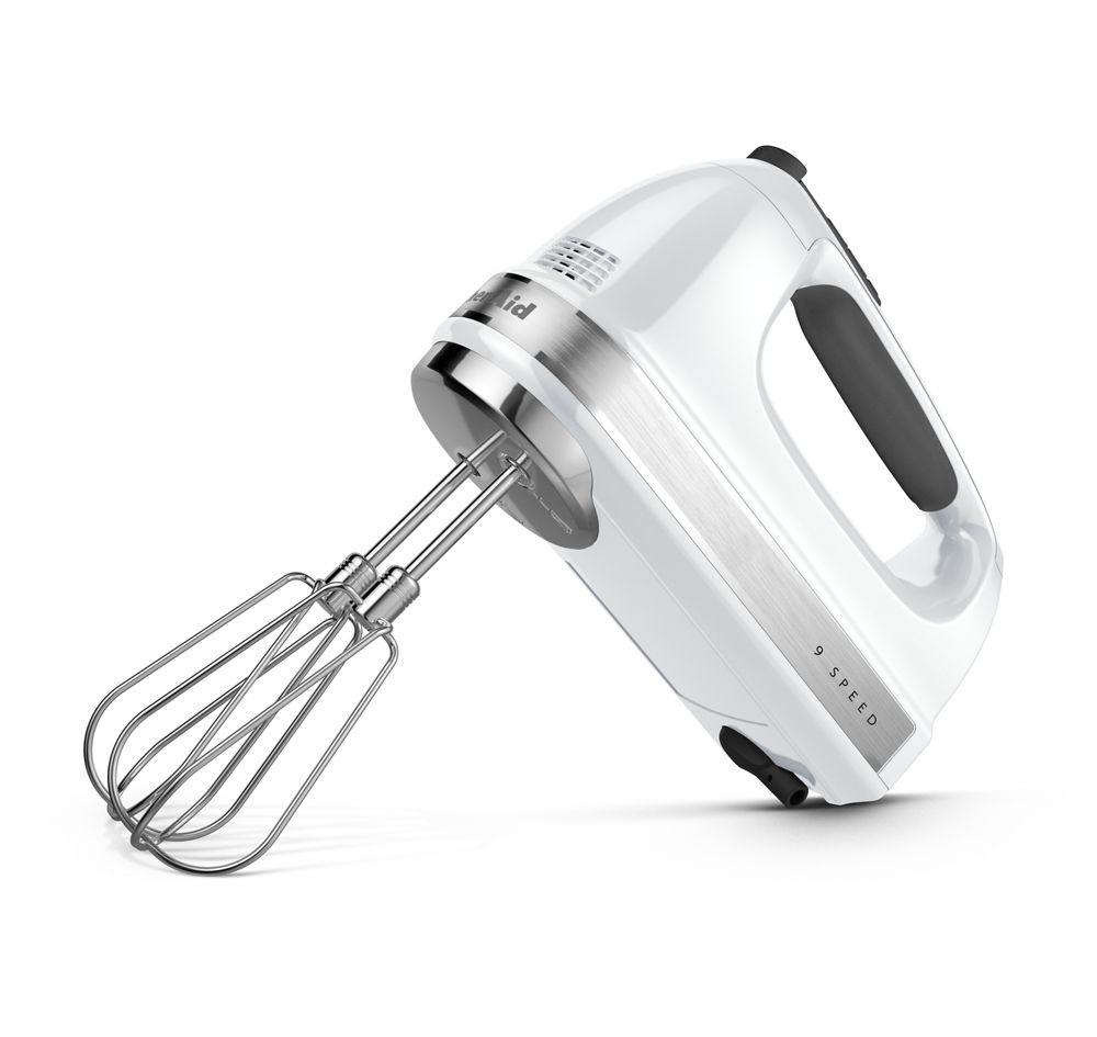 Refurbished 9 Speed Hand Mixer - White | KitchenAid US