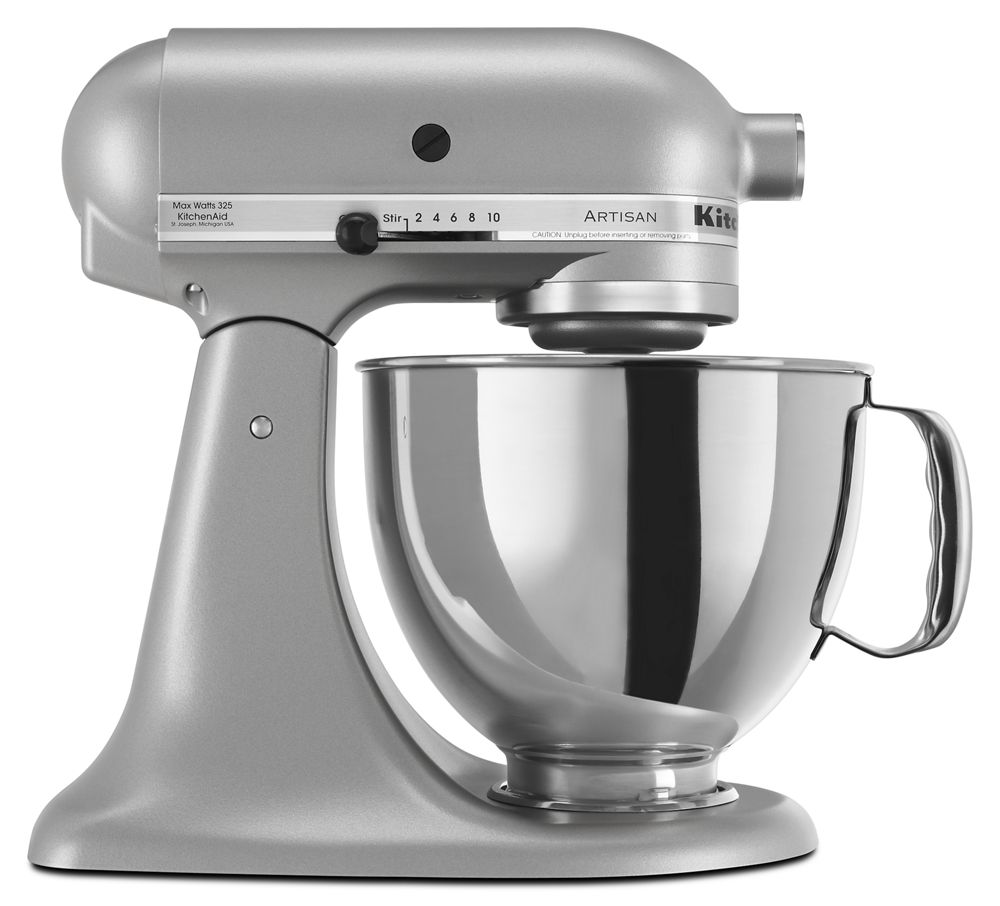 Refurbished Artisan® Series 5 Quart Tilt-Head Stand Mixer - Silver Tread | KitchenAid US