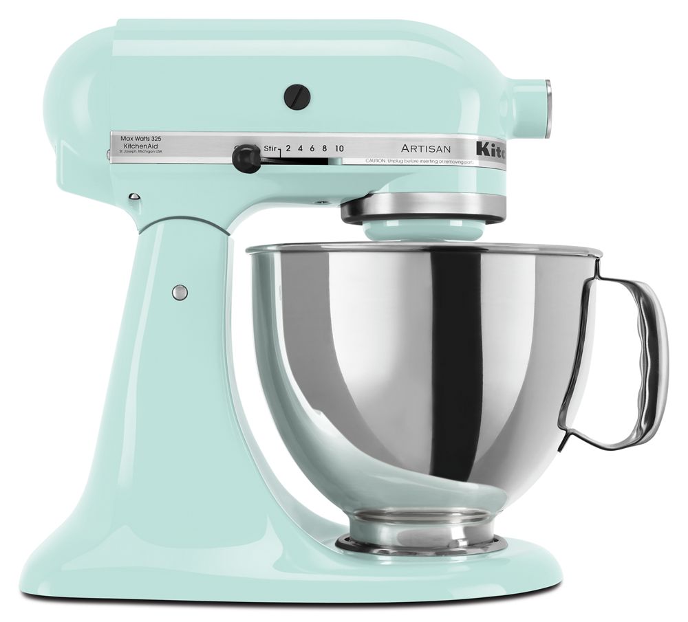 Artisan® Series 5 Quart Tilt-Head Stand Mixer - Ice | KitchenAid US