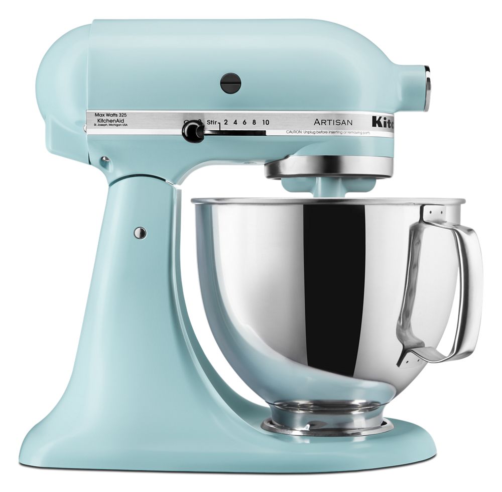 Artisan® Series 5 Quart Tilt-Head Stand Mixer - Mineral Water Blue | KitchenAid US