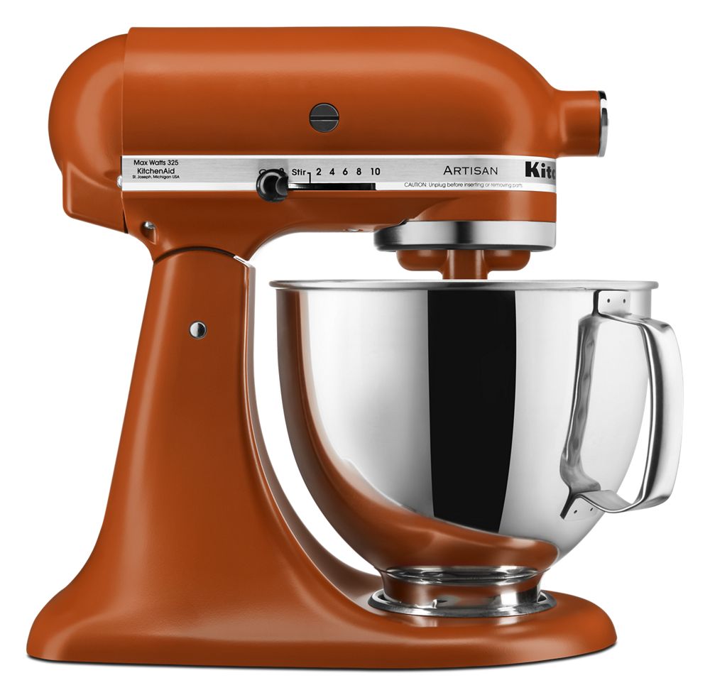 Artisan® Series 5 Quart Tilt-Head Stand Mixer - Scorched Orange | KitchenAid US