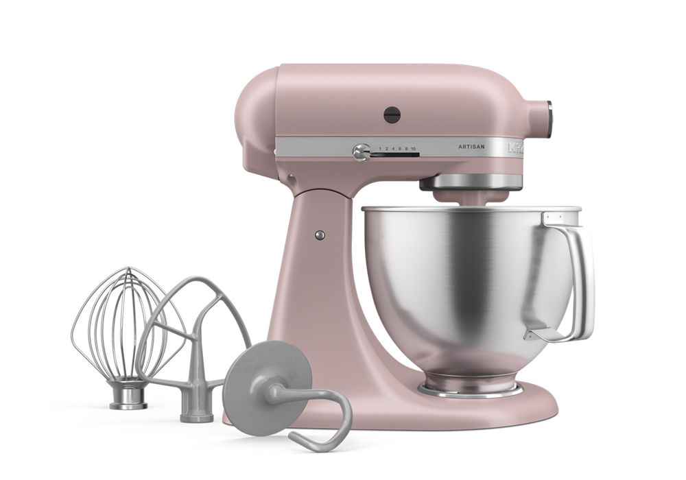 Artisan® Series 5 Quart Tilt-Head Stand Mixer with Premium Touchpoints - Matte Dried Rose | KitchenAid US