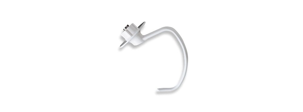 Tilt-Head Coated C-Dough Hook | KitchenAid US