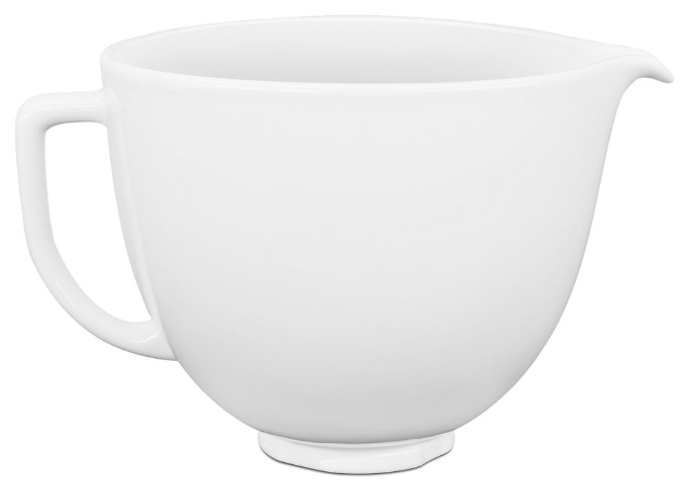 5 Quart White Chocolate Ceramic Bowl | KitchenAid US