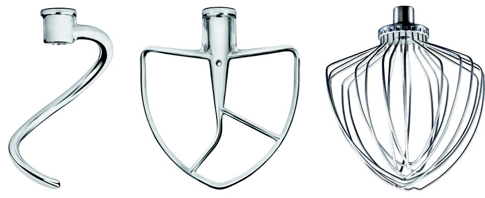 3 Piece Stainless Steel Accessory Set for select KitchenAid® Bowl-Lift Stand Mixers | KitchenAid US