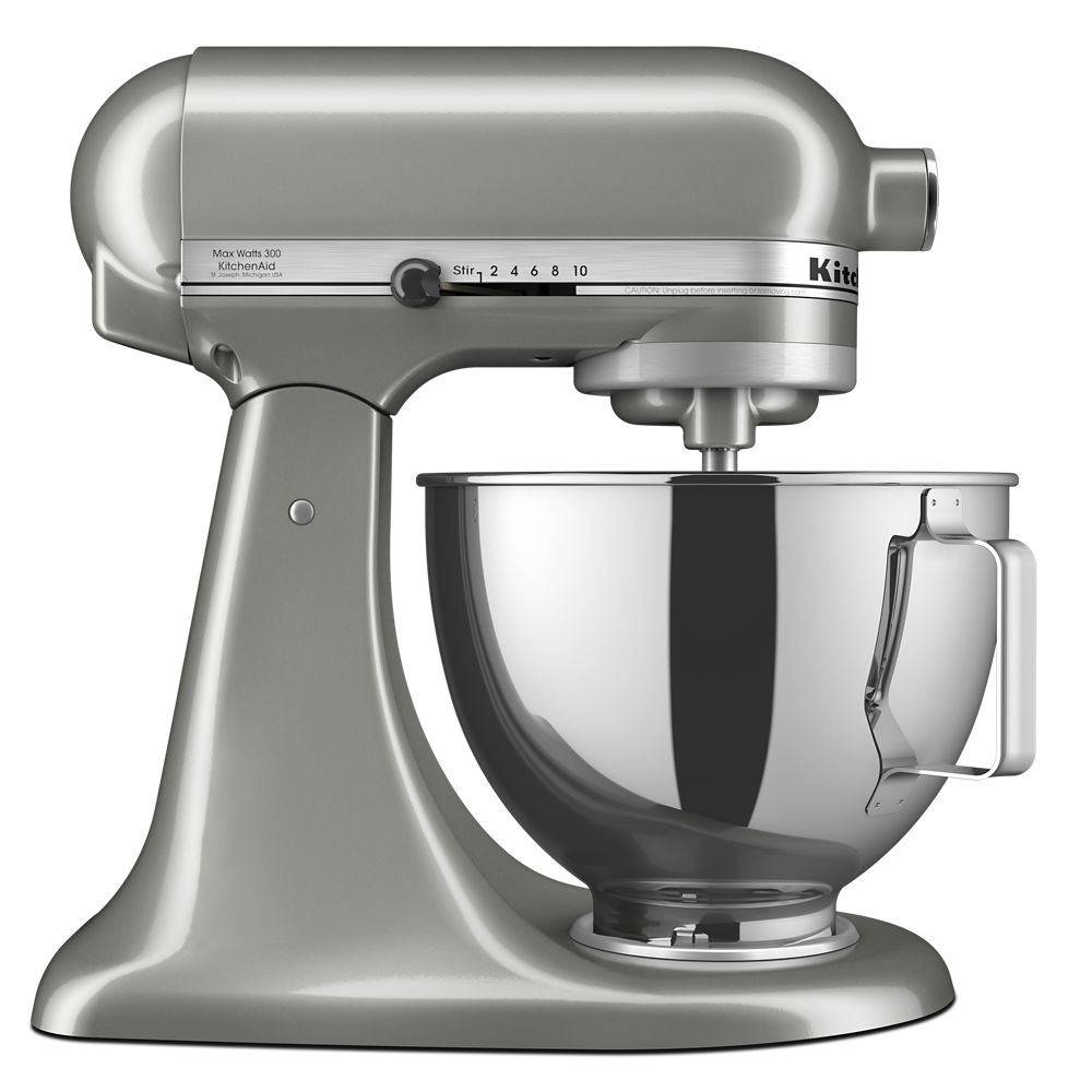 Deluxe 4.5 Quart Tilt-Head Stand Mixer - Contour Silver | KitchenAid US