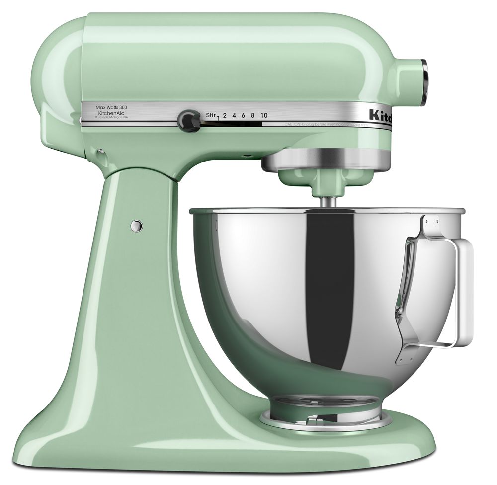 Deluxe 4.5 Quart Tilt-Head Stand Mixer - Pistachio | KitchenAid US