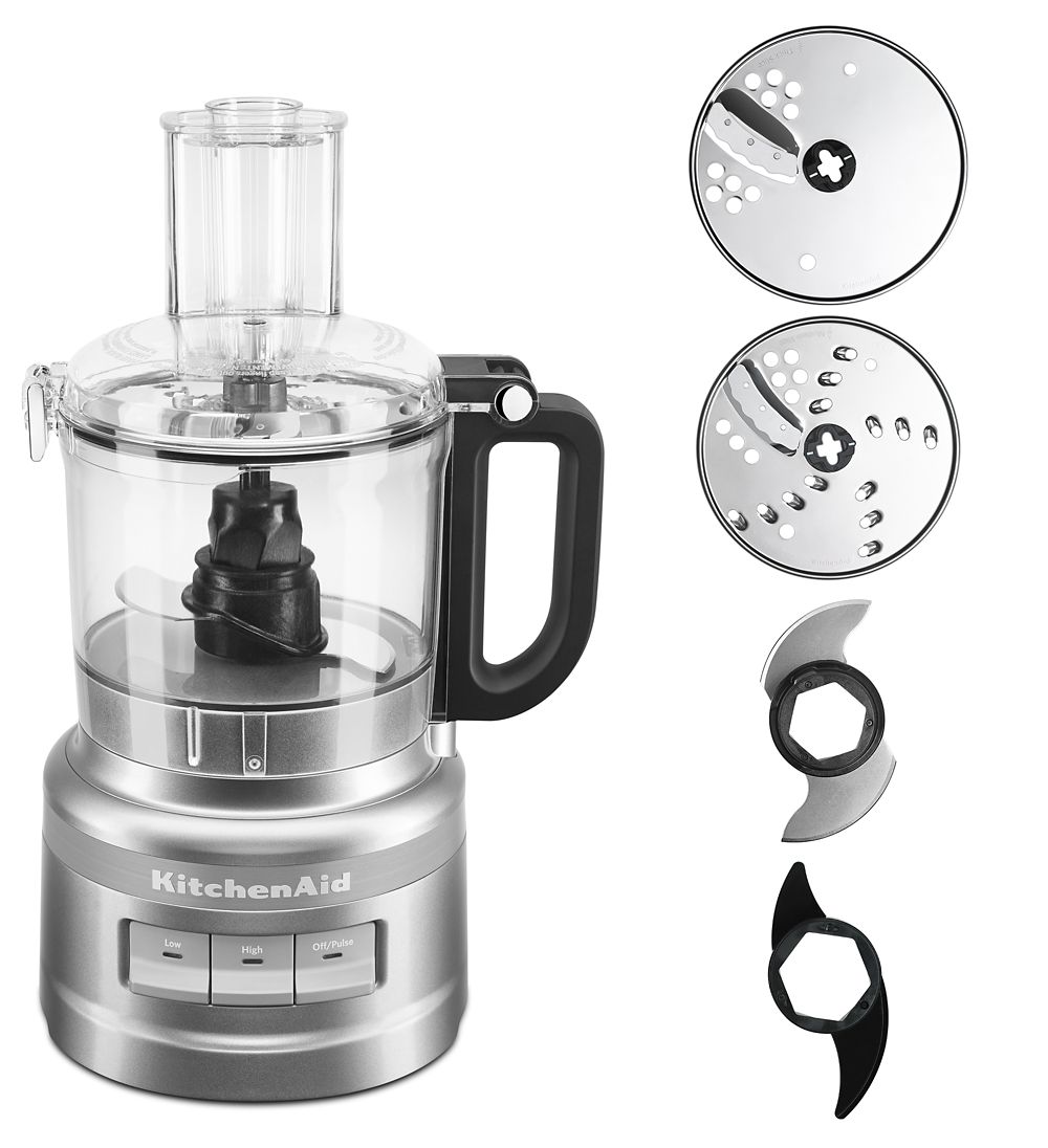 Refurbished 7 Cup Food Processor Plus - Contour Silver | KitchenAid US