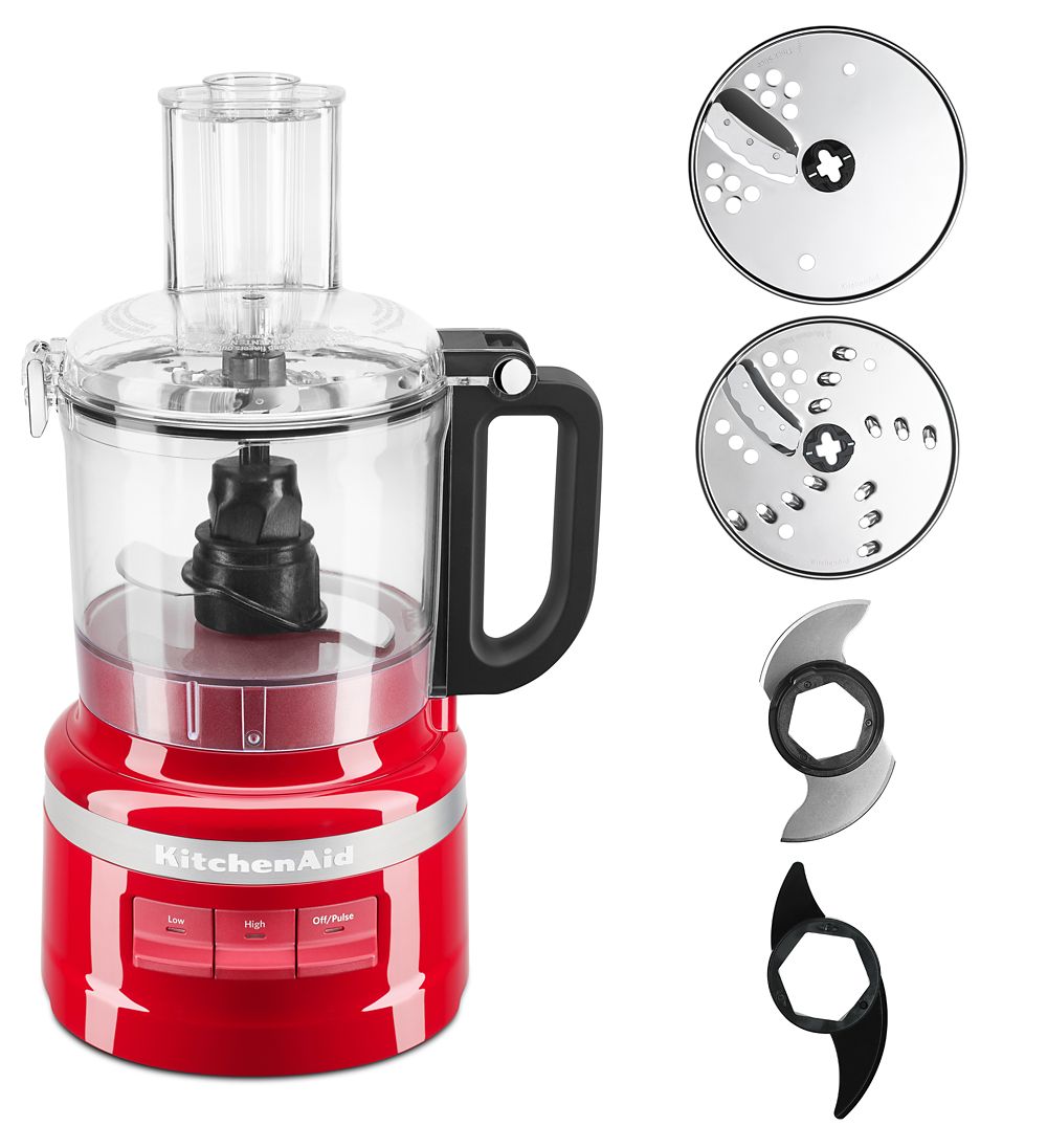 Refurbished 7 Cup Food Processor Plus - Empire Red | KitchenAid US