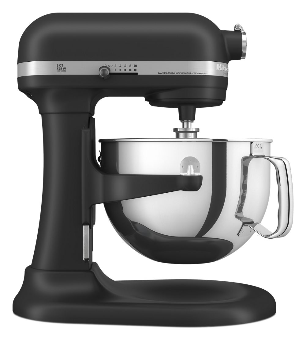 Refurbished Professional 600™ Series 6 Quart Bowl-Lift Stand Mixer - Black Matte | KitchenAid US