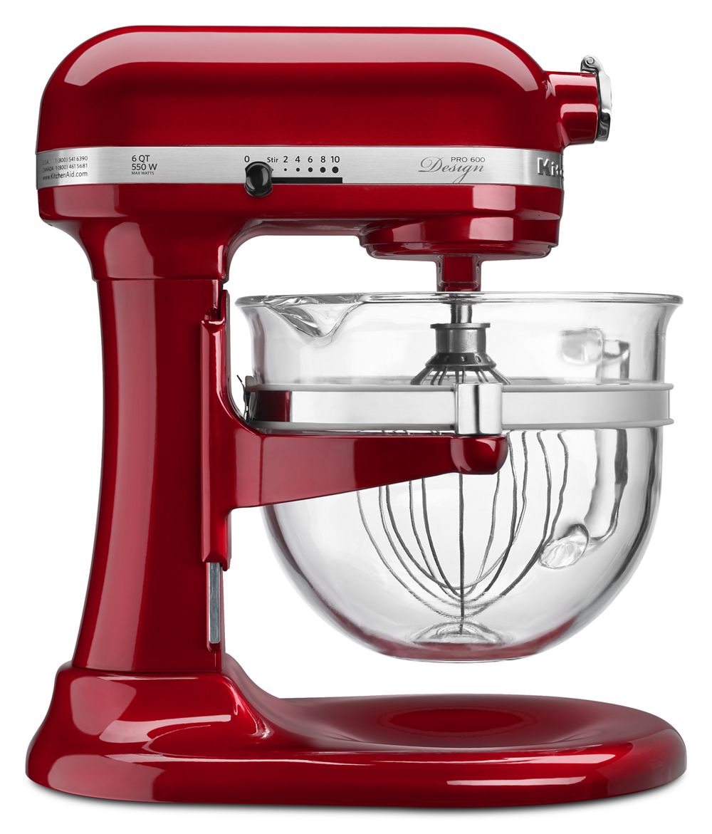 Refurbished Professional 600™ Series 6 Quart Bowl-Lift Stand Mixer - Candy Apple Red | KitchenAid US