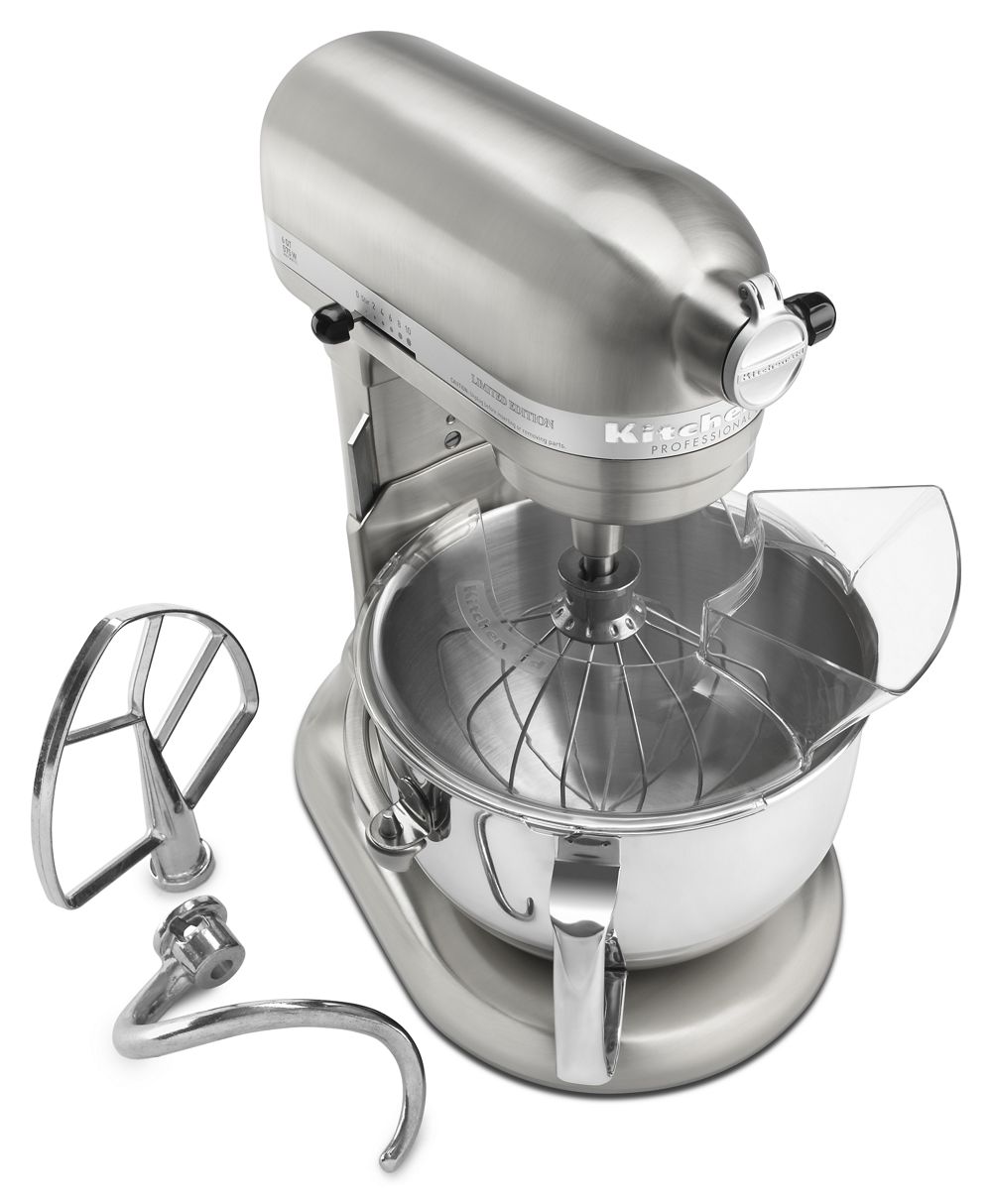 Refurbished Professional 600™ Series 6 Quart Bowl-Lift Stand Mixer - Brushed Nickel | KitchenAid US