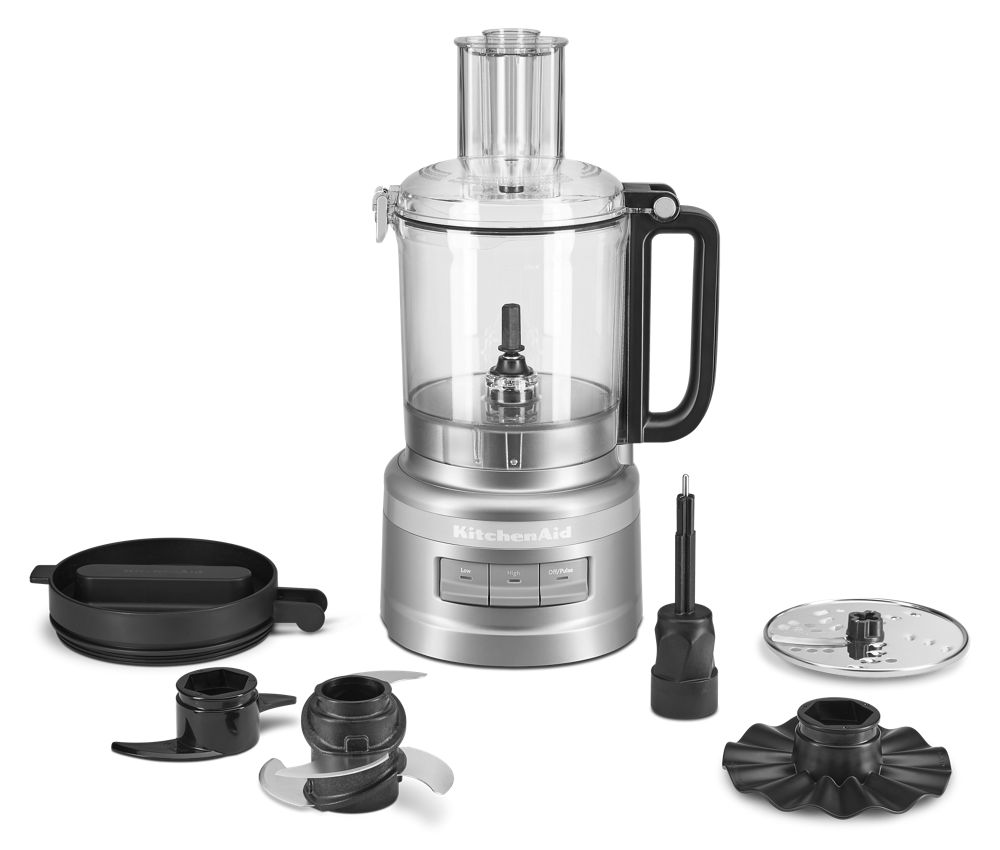 9 Cup Food Processor - Contour Silver | KitchenAid US