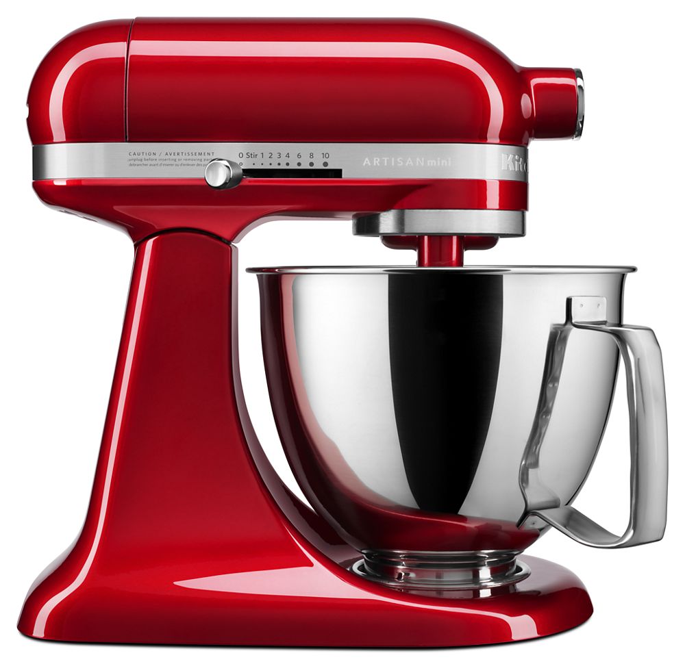 Refurbished Artisan® Mini 3.5 Quart Tilt-Head Stand Mixer - Candy Apple Red | KitchenAid US