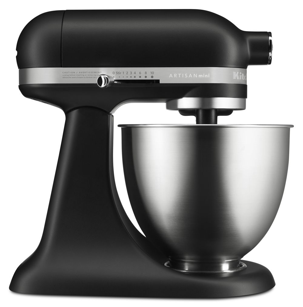 Refurbished Artisan® Mini 3.5 Quart Tilt-Head Stand Mixer - Black Matte | KitchenAid US