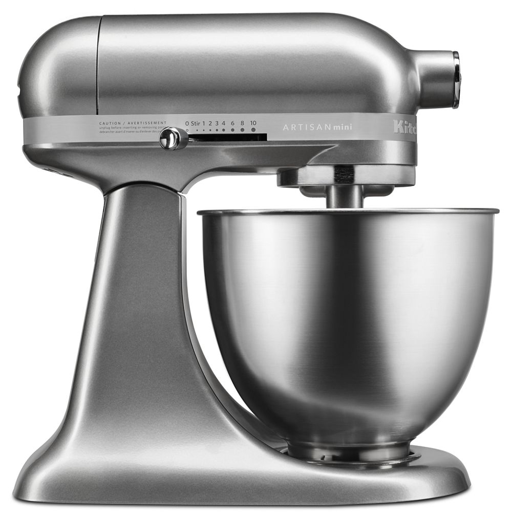Refurbished Artisan® Mini 3.5 Quart Tilt-Head Stand Mixer - Contour Silver | KitchenAid US