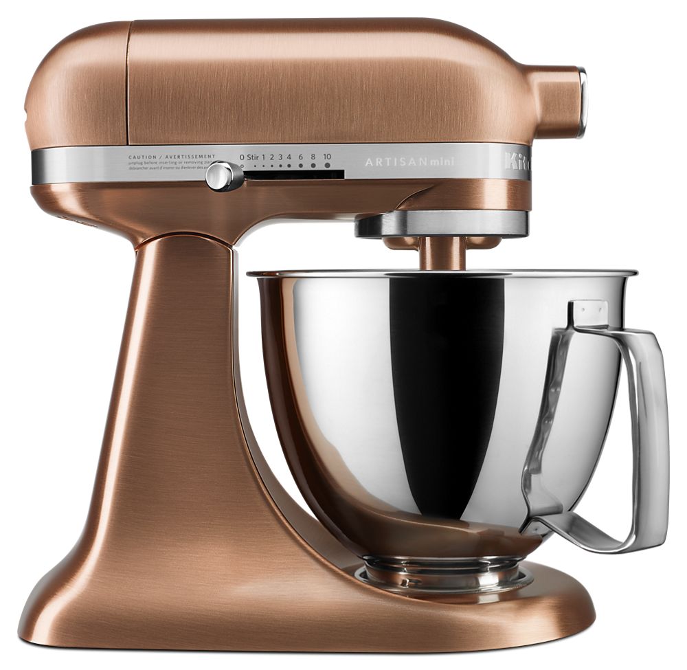 Refurbished Artisan® Mini 3.5 Quart Tilt-Head Stand Mixer - Satin Copper | KitchenAid US