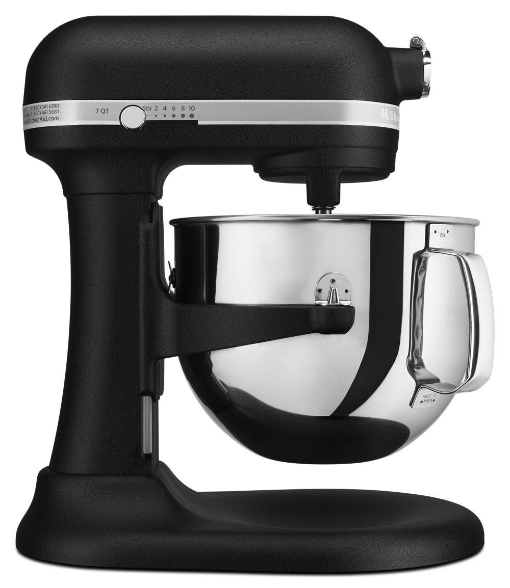 Refurbished 7 Quart Bowl-Lift Stand Mixer - Midnight Black | KitchenAid US