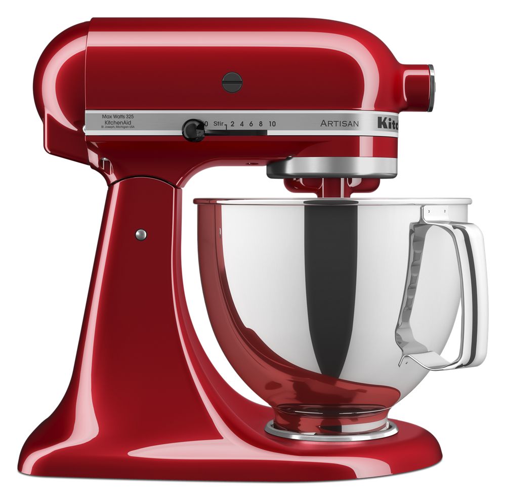 Refurbished Artisan® Series 5 Quart Tilt-Head Stand Mixer - Candy Apple Red | KitchenAid US