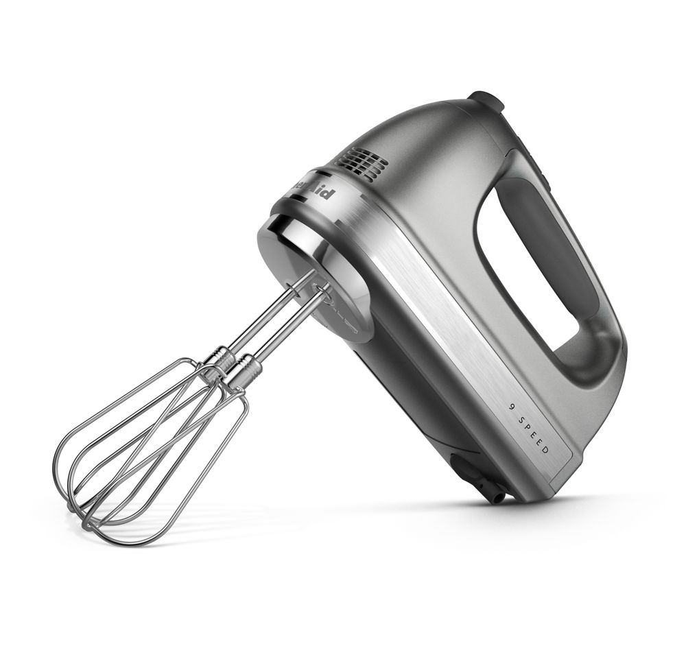 9-Speed Hand Mixer - Contour Silver | KitchenAid US